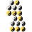16 Pcs Silicone Tennis Racket Vibration Absorbers Damping Tools 9