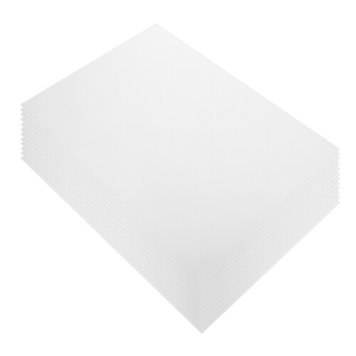 80 Pcs Braille Writing Paper Sheets For Blind People White 1