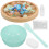 2 Sets Diy Bamboo Coaster Mosaic Pad Making Material 3
