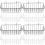 8 Pcs Rabbit Hay Feeder Metal Hanging Rack For Cage 7