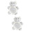 2Pcs Safety Rear Facing Car Seat Mirror 7