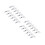 2 Sets 25 Pcs Stainless Steel Clothes Clips Spring Storage Pin Silver 6