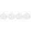 4Pcs Hamster Bathtub Transparent Bath Container For Small Animals 6