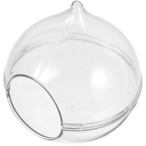 4Pcs Hamster Bathtub Transparent Bath Container For Small Animals 2