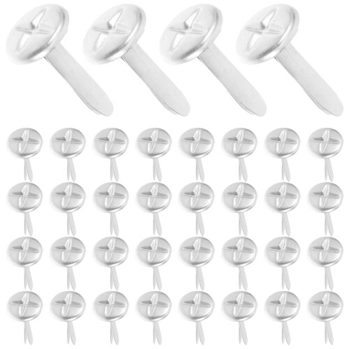 200 Pcs Fastener Two-Legged Nail For Scrapbook Paper 2