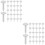 200 Pcs Fastener Two-Legged Nail For Scrapbook Paper 8