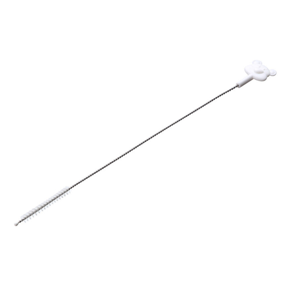 3Pcs Long Drinking Straw Cleaning Brush With Bristles Villcase