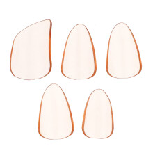 15 Pcs Professional Pc Pipa Nails String Instrument Accessories Orange