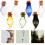 2 Sets Mini Glass Wishing Bottles With Cork Stoppers 1