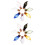 2 Sets Mini Glass Wishing Bottles With Cork Stoppers 7