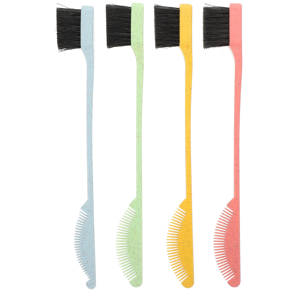 Ohphcall 8 Pcs Eyebrow And Eyelash Brushes With Comb Tips