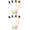 8 Pcs Eyebrow And Eyelash Brushes With Comb Tips 5