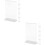 12 Pcs Acrylic Sign Holder Clear Menu Stand Brochure Display 8