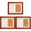 3Pcs Multipurpose Medal Display Frame Sports Awards Shadow Box 4