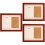 3Pcs Multipurpose Medal Display Frame Sports Awards Shadow Box 8