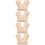 4Pcs Washable Thin Armpit Sweat Pads Beige 10