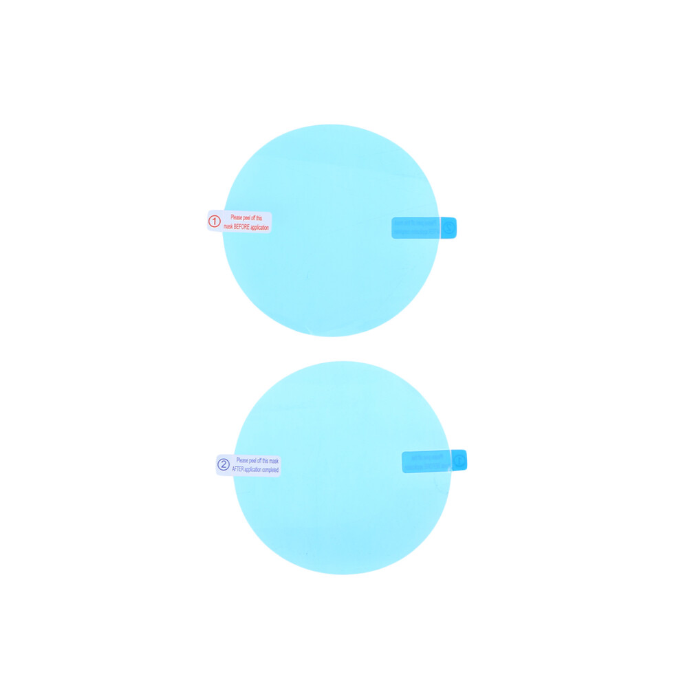 4 Pcs Car Rearview Mirror Film Anti Glare Scratch Fog Rain 033578336776