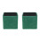 2Pcs Aquarium Water Filter Cube Replaceable Activated Carbon Filter 3