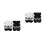4 Pairs Kids Socks Kimono Clog Pattern Breathable Skid Proof 6