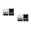4 Pairs Kids Socks Kimono Clog Pattern Breathable Skid Proof 8