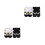 4 Pairs Kids Socks Kimono Clog Pattern Breathable Skid Proof 5