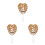 3Pcs Boho Plant Tube With Wood Leaf Wall Mount Stand 8