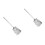 2Pièces Pelle Argenté Pour Cendres Cuisine 10
