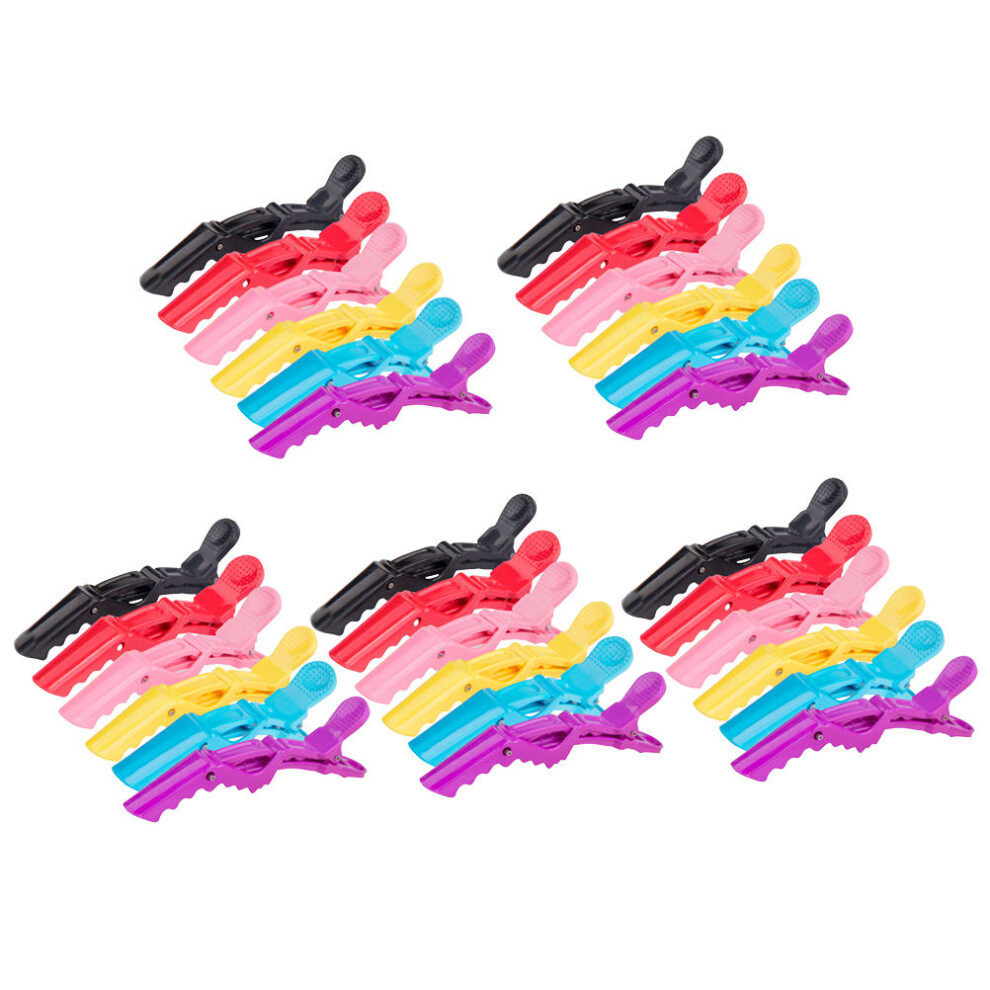 Happyyami Unisex 90 Pcs Hairdressing Clips Sectioning Styling Mixed Color