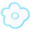 2 Pcs Acrylic Coaster Flower Style Heat Insulation Placemat 1
