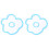 2 Pcs Acrylic Coaster Flower Style Heat Insulation Placemat 2