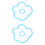 2 Pcs Acrylic Coaster Flower Style Heat Insulation Placemat 5