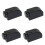 16 Pcs Sliding Sash Stopper Window Safety Lock For Doors Black 4