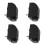 16 Pcs Sliding Sash Stopper Window Safety Lock For Doors Black 6
