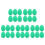 30 Pcs Plastic Egg Shakers For Kids Music And Rhythm Learning 4