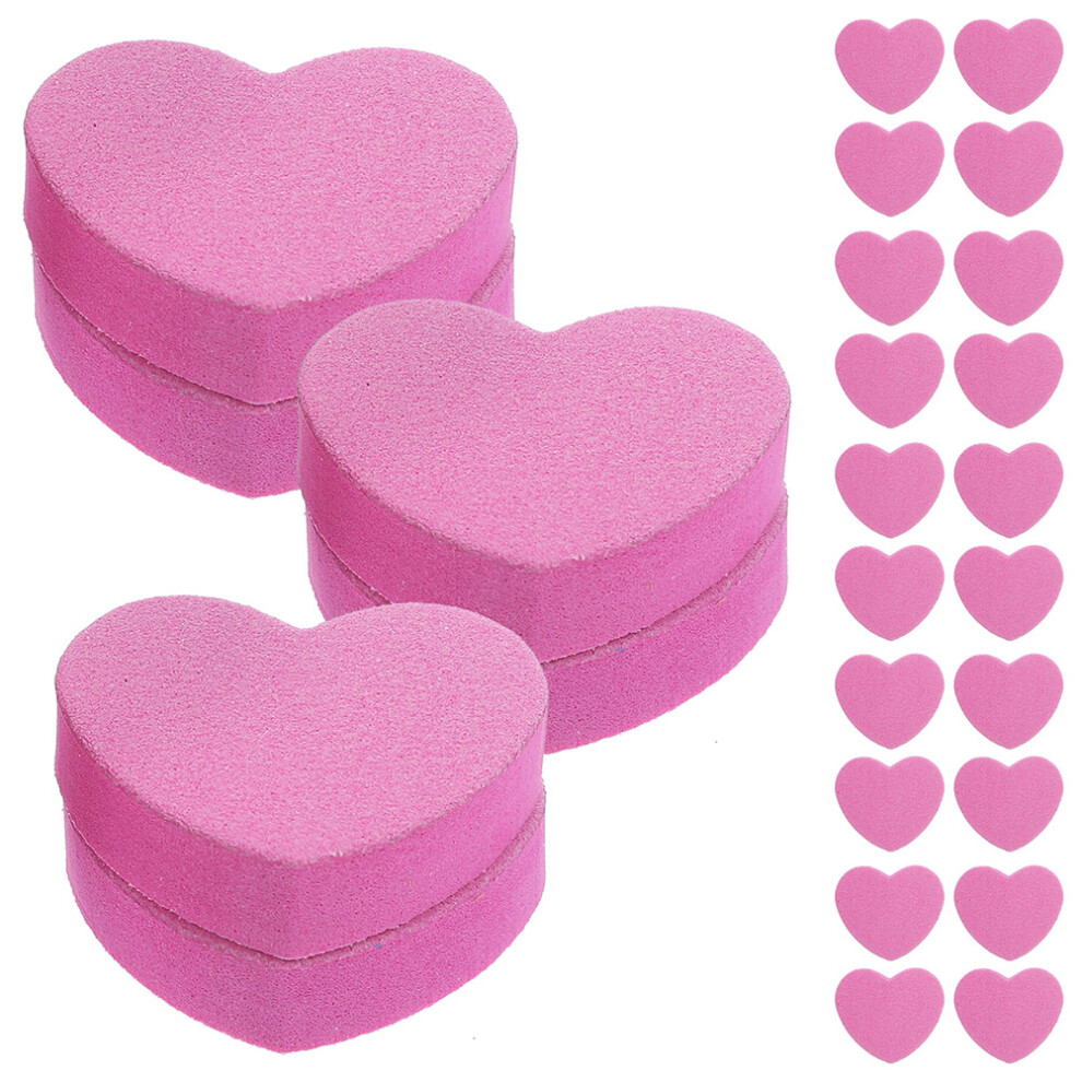Happyyami 400 Pcs Double Side Sponge Block Nail Files For Manicure