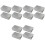 12 Pcs Candy Storage Boxes Festival Gift Packing Cookie Containers 3