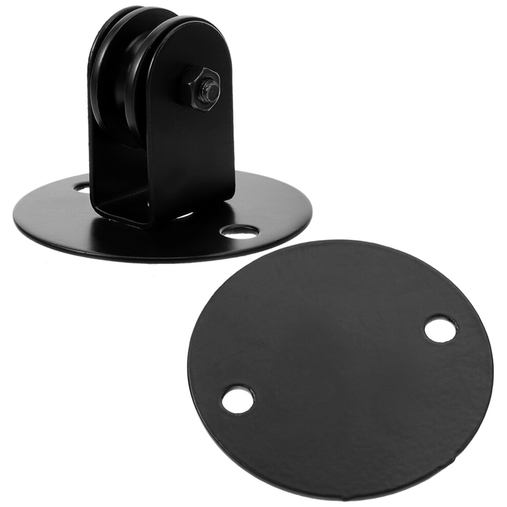 3 Sets Metal Ceiling Mount Pulley Wheel For Hanging Lamp 033590331766