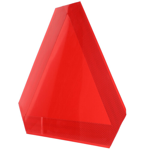 4Pcs Reflective Triangle Slow Moving Vehicle Sign For Safety 1