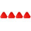4Pcs Reflective Triangle Slow Moving Vehicle Sign For Safety 6