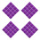 400Pcs Purple Foil Sheets for Wrapping Chocolates and Candy Packaging 7