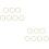 14 Pcs Book Binding Rings Loose Metal Binder 8