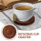 4 Pcs Round Wood Coasters For Whiskey Glasses 7