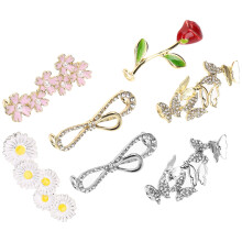 7Pcs Butterfly Flower Shoelace Charm Clips For Sneaker Decoration
