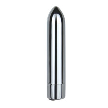 Handheld Personal Bullet Massage Waterproof Silicone Bullet Electric Mini Stick 10 Modes Quiet Model VBNY67 Silver
