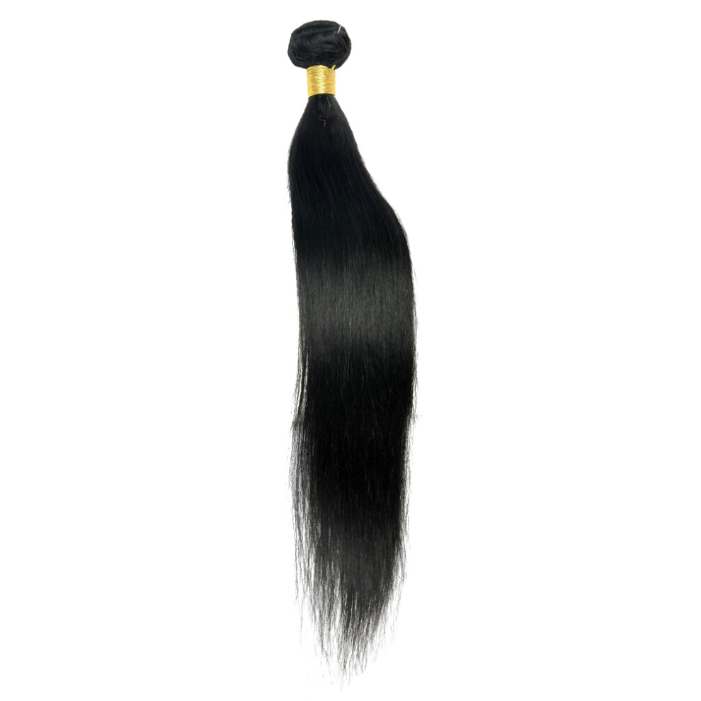 Aboofan 2 Pcs Chic Long Straight Hair Wig Natural Looking Black