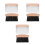 3Sets Mini Tafelborstel En Stofblik Set Wit Beukenhout Ijzer 7