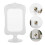 3Pcs Double Sided Display Photo Frame Standing Picture Frames 2