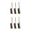 6 Pcs Handheld Dust Removing Brush For Household Cleaning 7