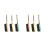 6 Pcs Handheld Dust Removing Brush For Household Cleaning 6