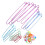 118Pcs Knitting Stitch Holders And Crochet Hook Locking Markers 11
